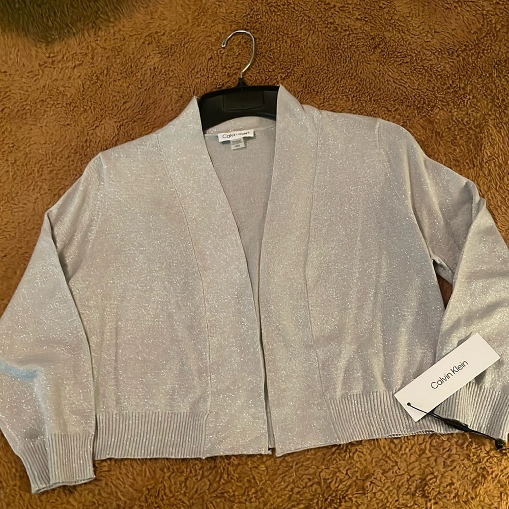 Calvin Klein cropped cardigan